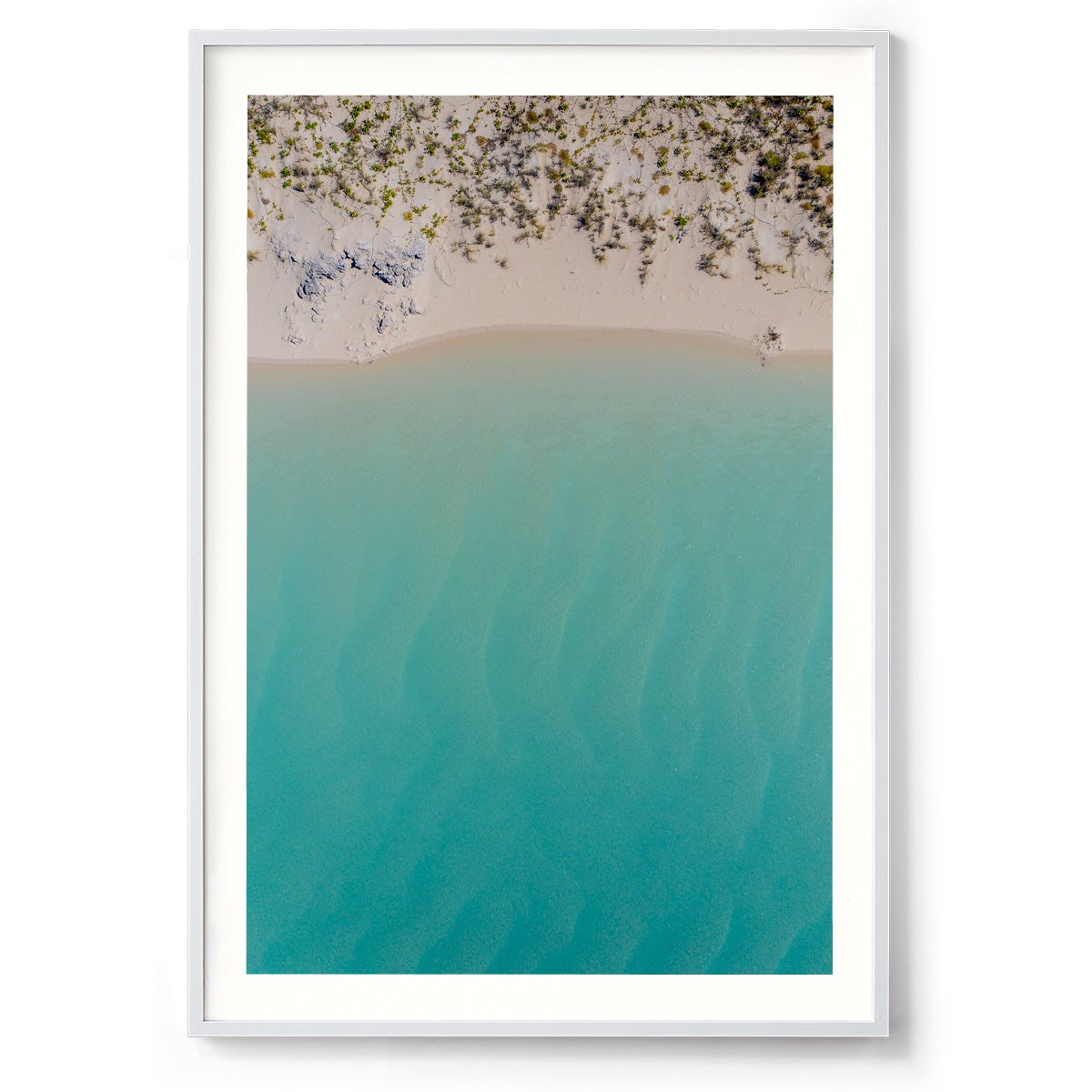 Coconut Well Lagoon - Framed Print