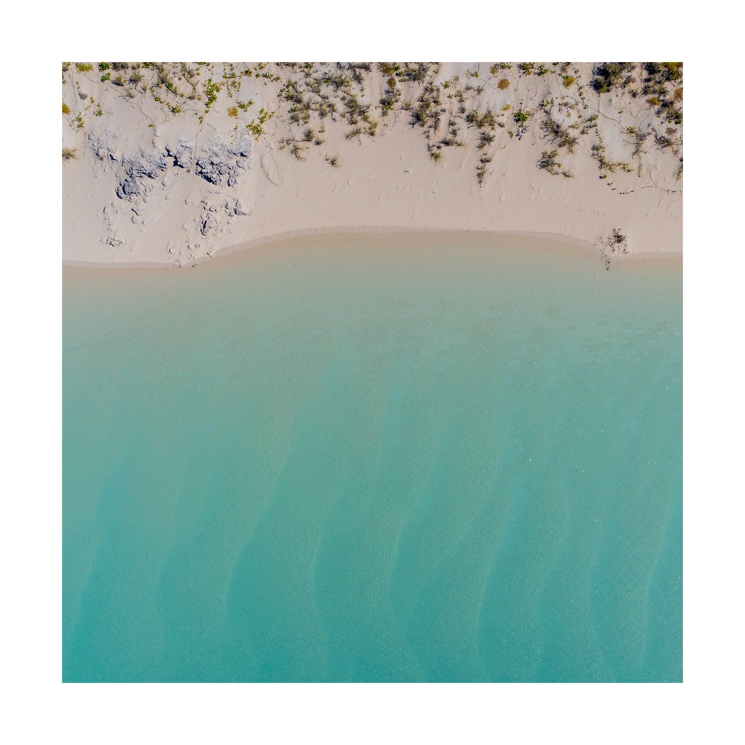 Coconut Well Lagoon - Square Acrylic ICE Block