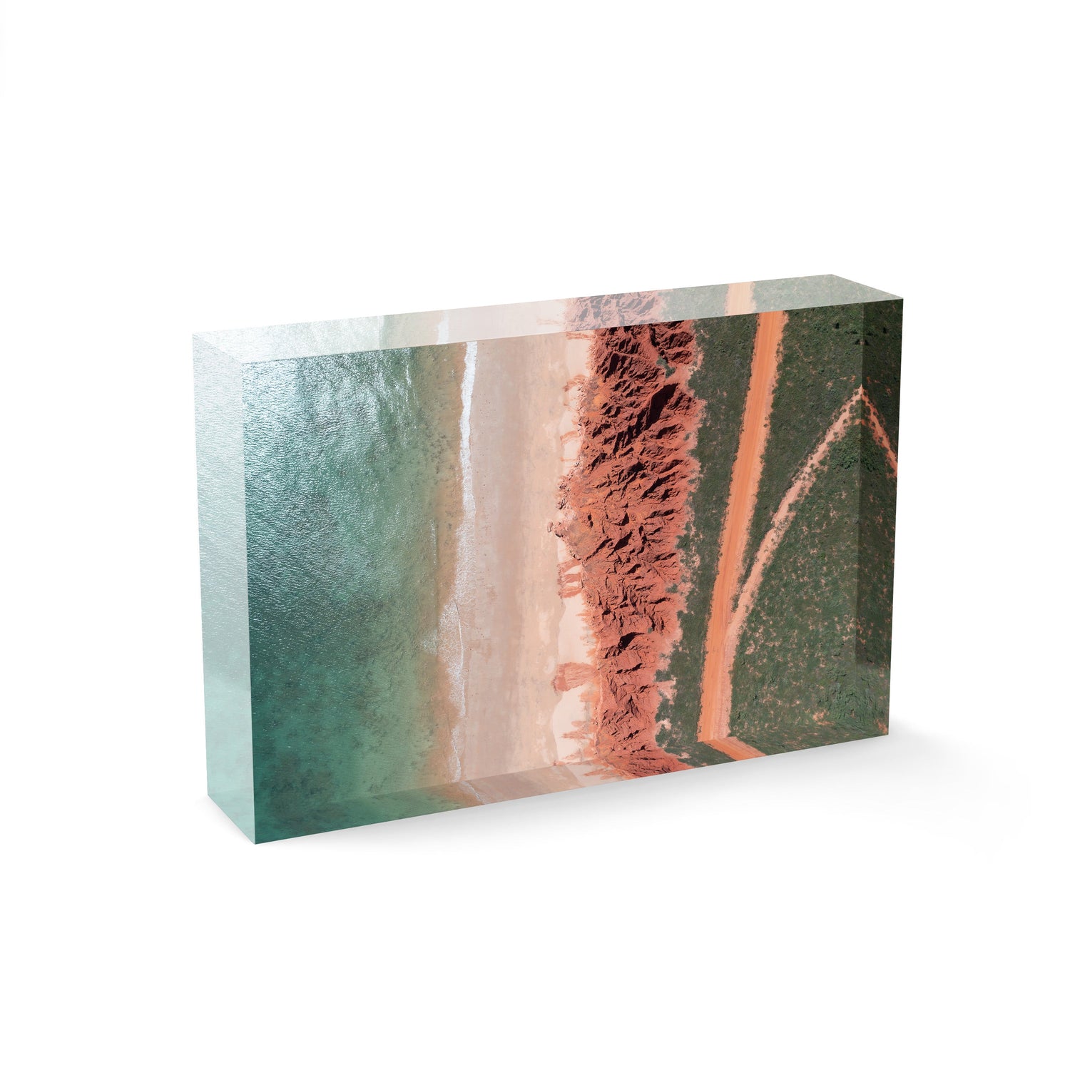 James Price Point Aerial #3 - Acrylic ICE Block