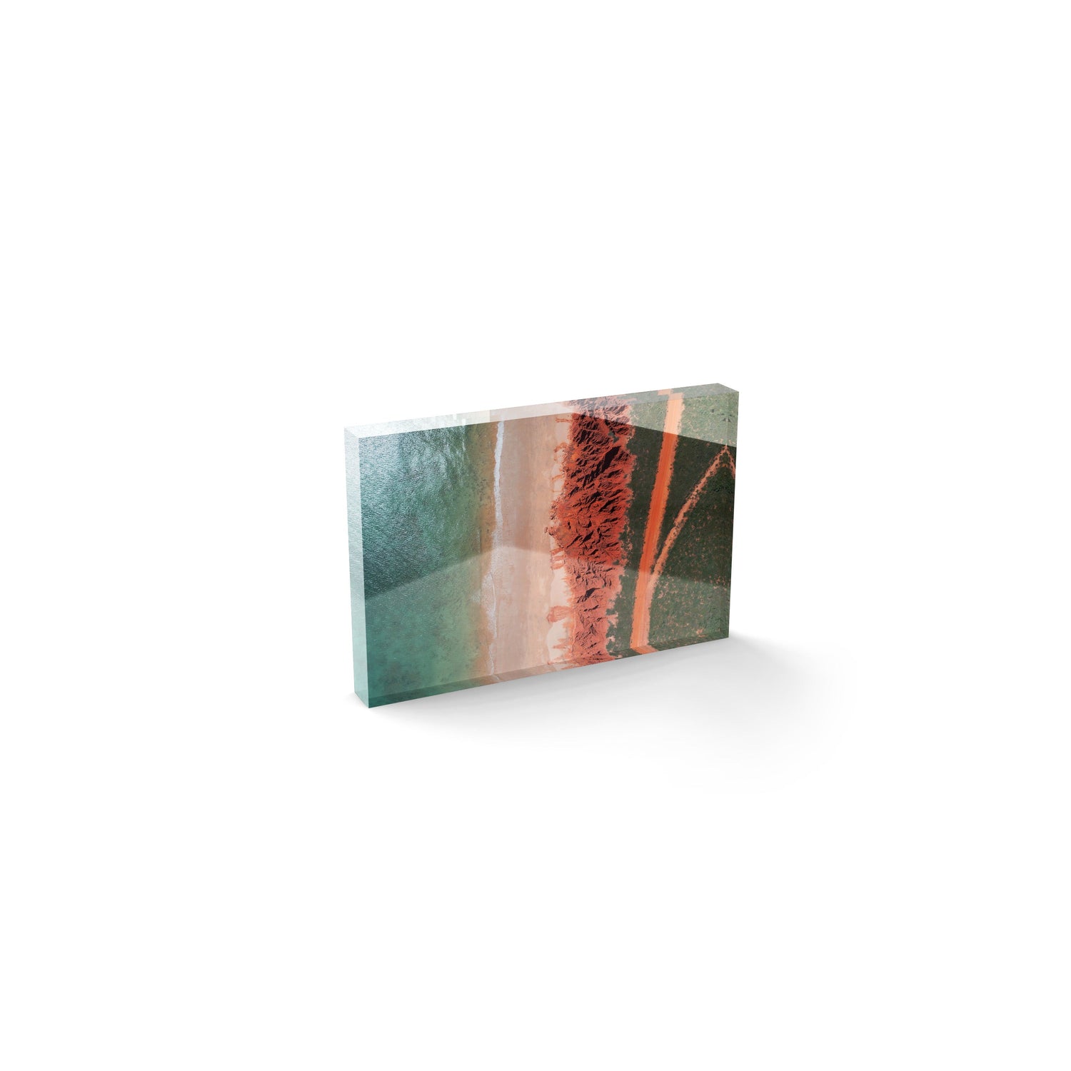 James Price Point Aerial #3 - Acrylic ICE Block