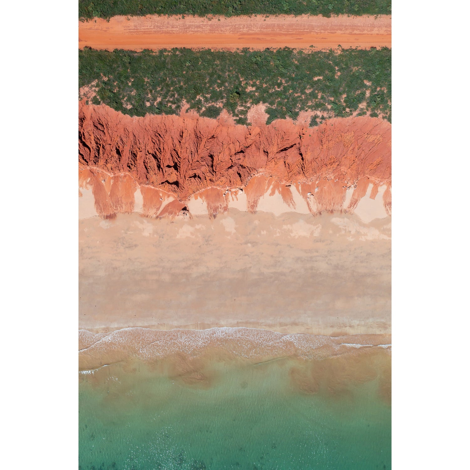 James Price Point Aerial #4 - Acrylic ICE Block