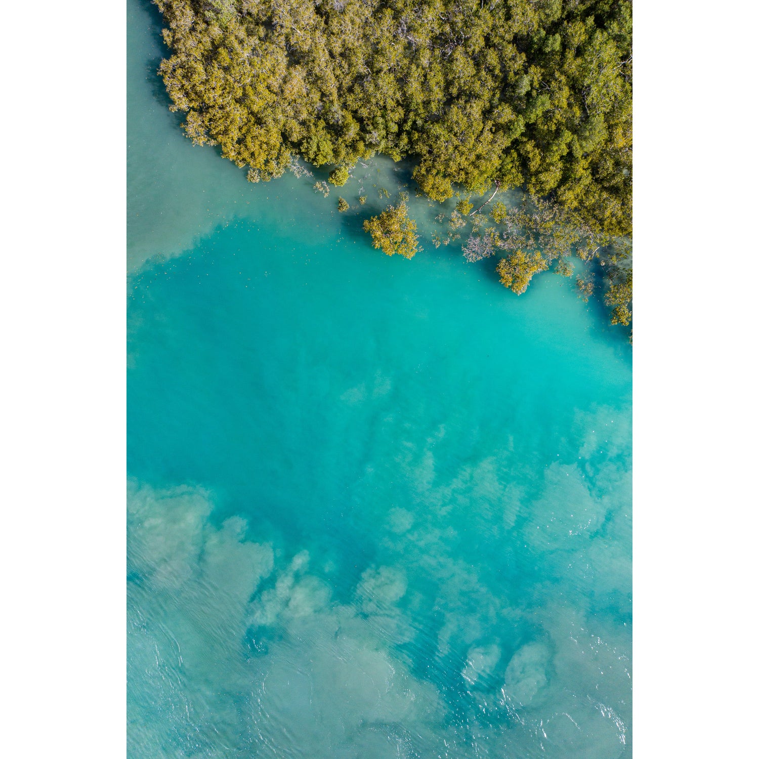 Willie Creek High Tide #1 - Acrylic ICE Block