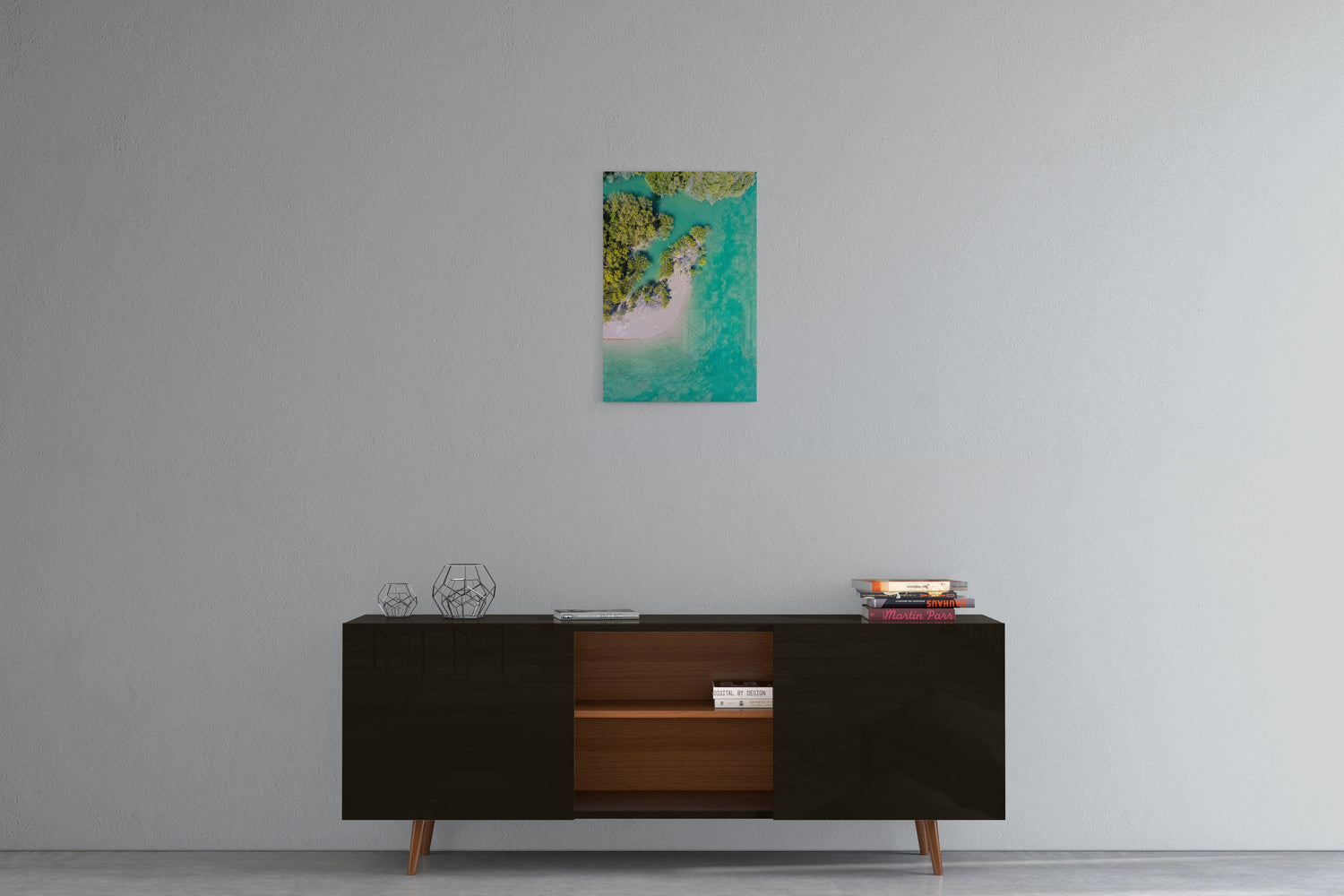 Willie Creek Tidal Abstract #1 - Acrylic Print