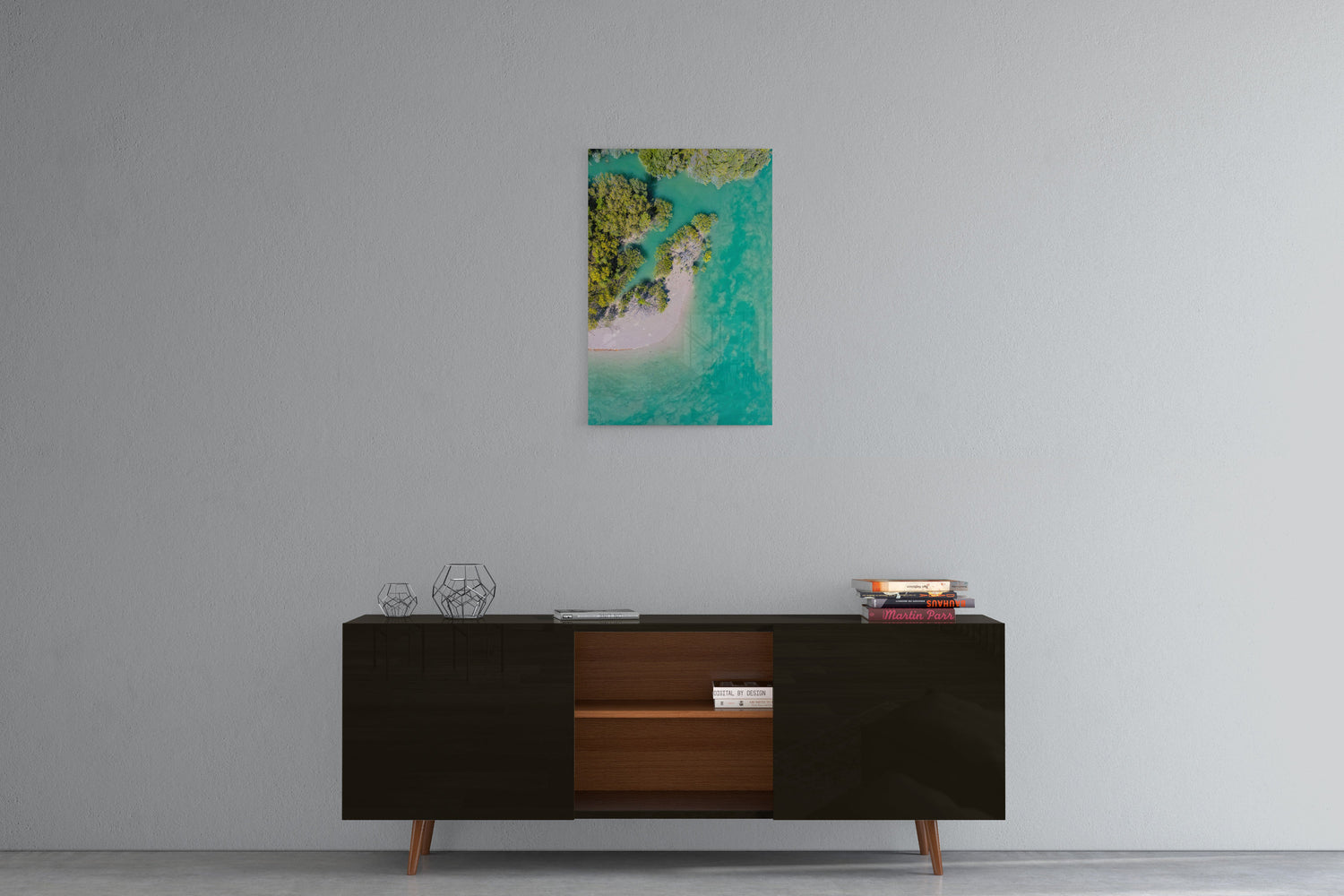 Willie Creek Tidal Abstract #1 - Acrylic Print