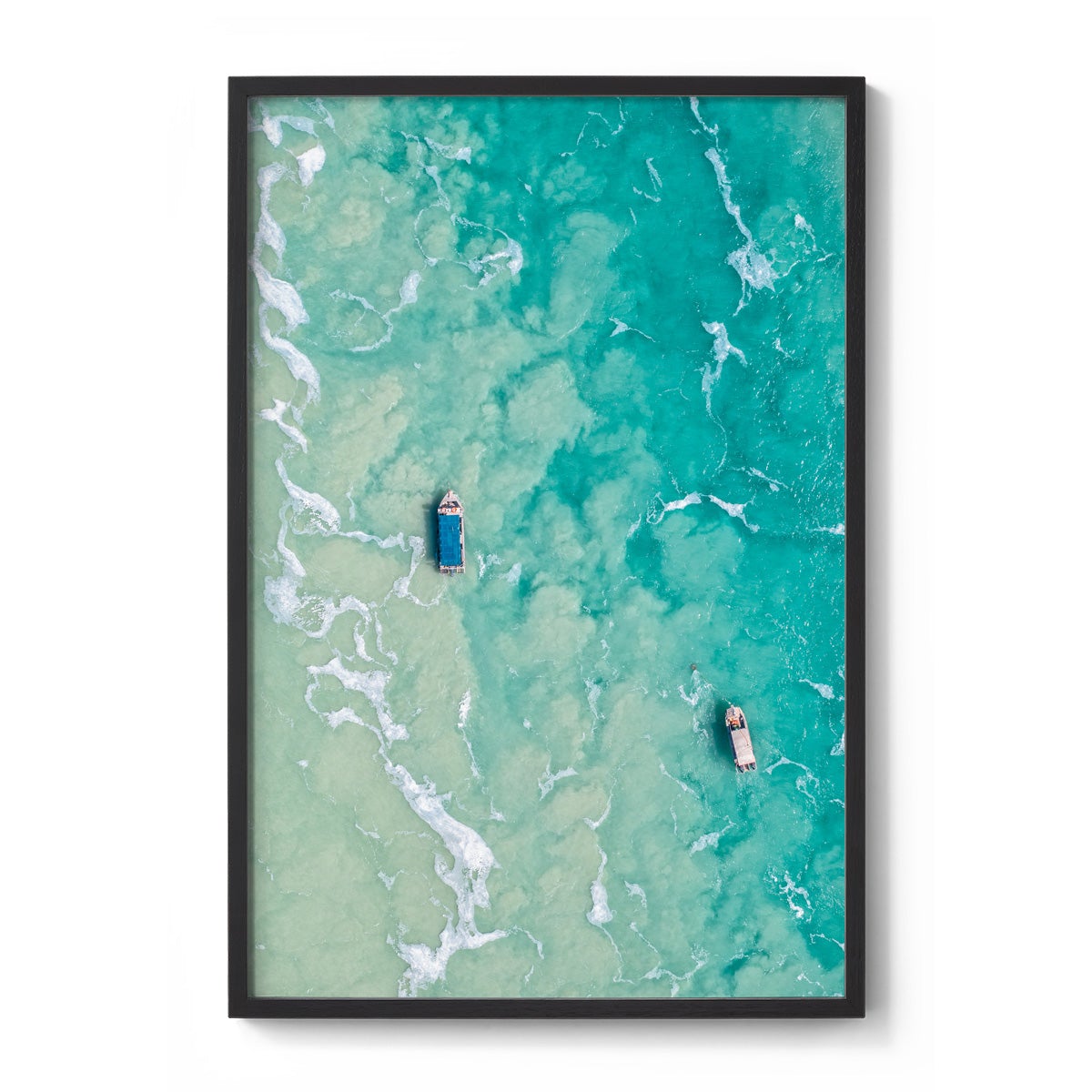 Willie Creek Tidal Flow #1 - Framed Print