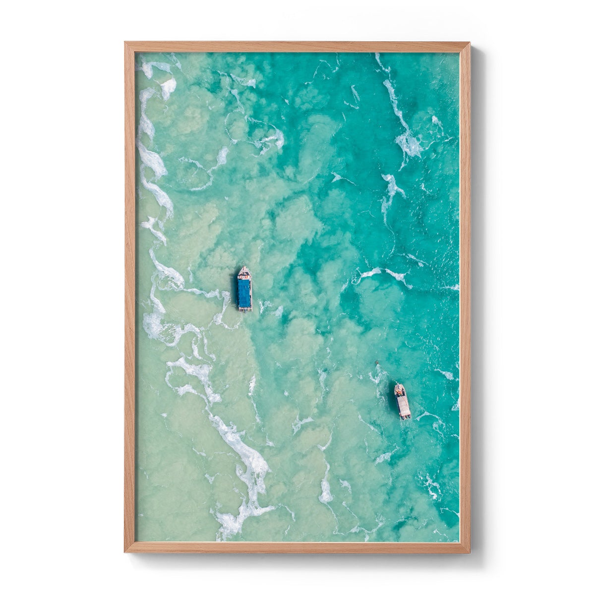 Willie Creek Tidal Flow #1 - Framed Print