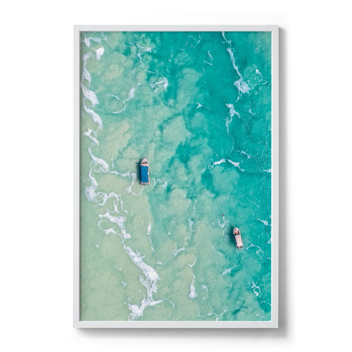 Willie Creek Tidal Flow #1 - Framed Print