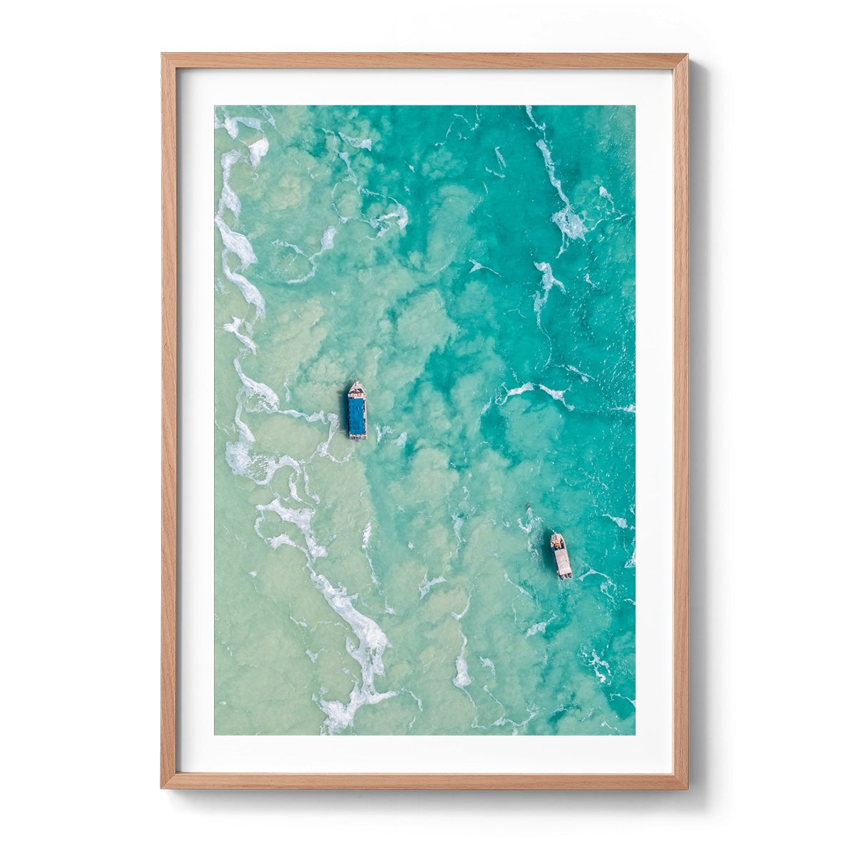 Willie Creek Tidal Flow #1 - Framed Print