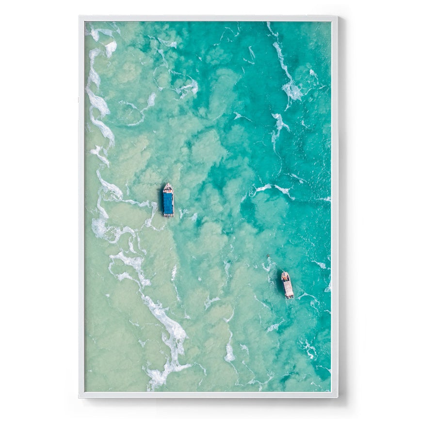 Willie Creek Tidal Flow #1 - Framed Print