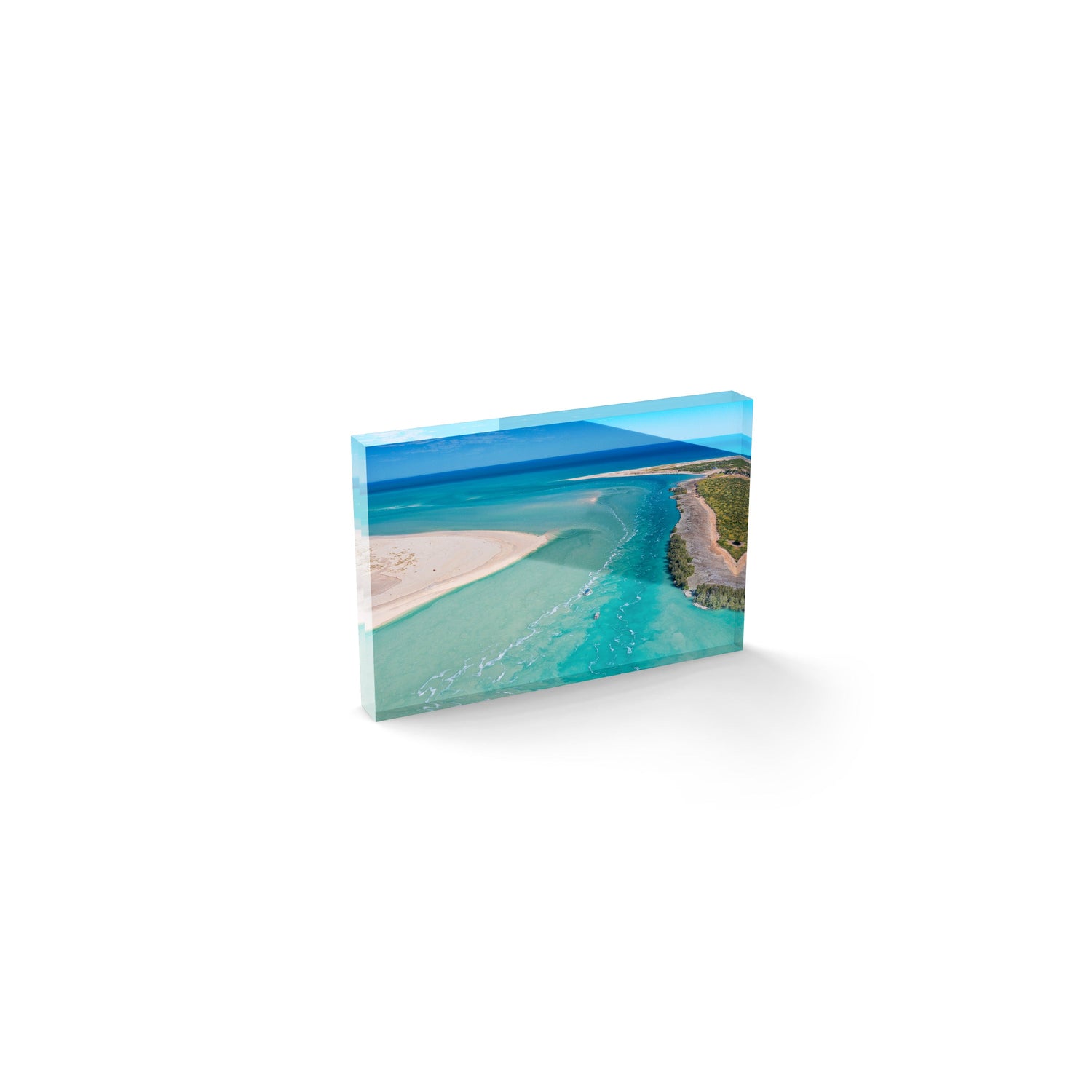 Willie Creek Tidal Flow #2 - Acrylic ICE Block