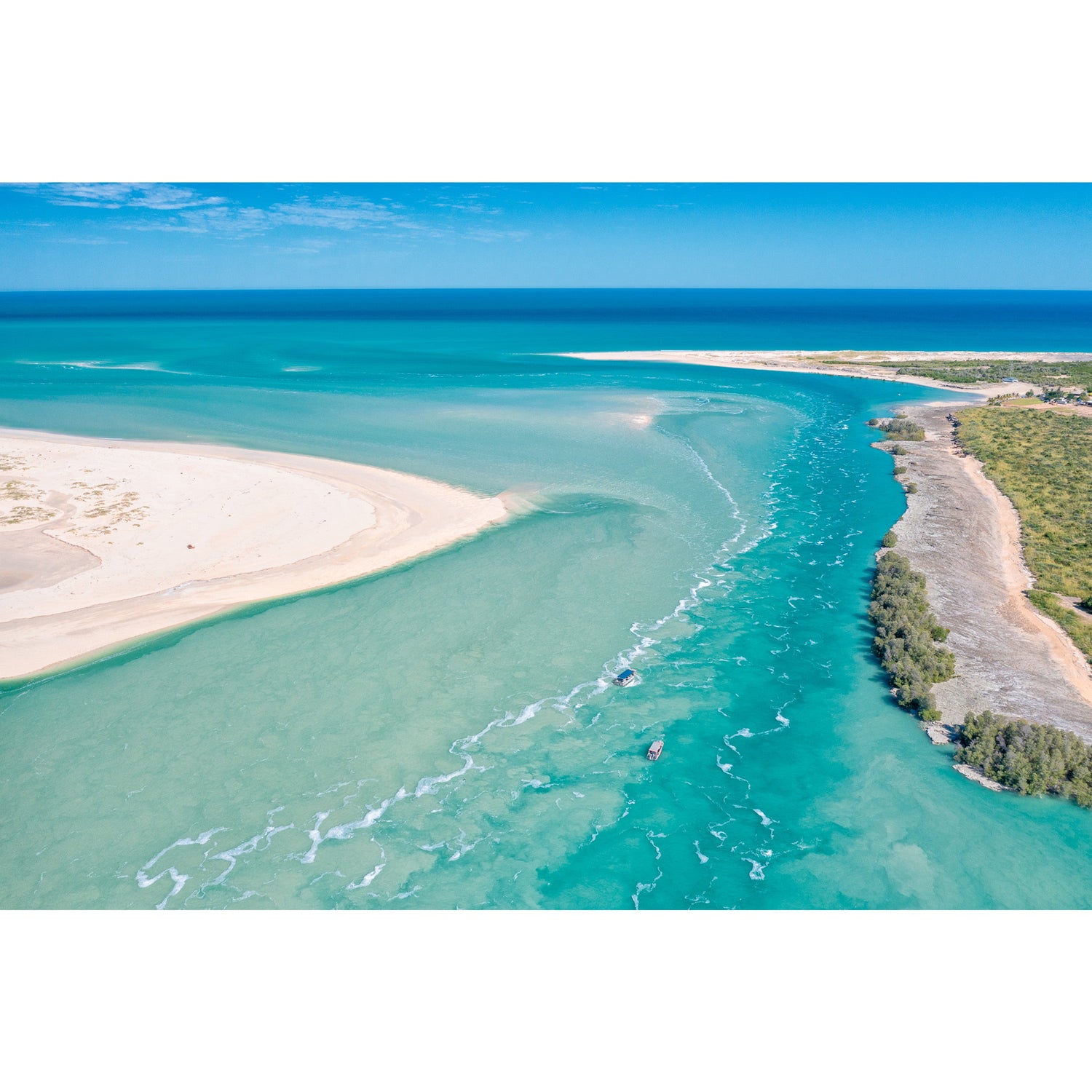 Willie Creek Tidal Flow #2 - Acrylic ICE Block