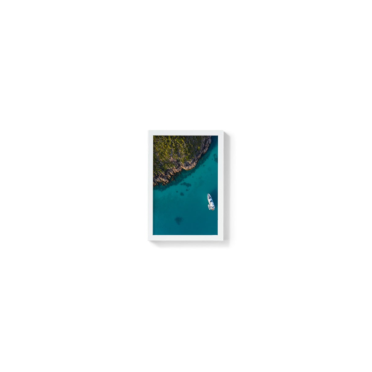 Chance Bay Motor Yacht - Framed Print