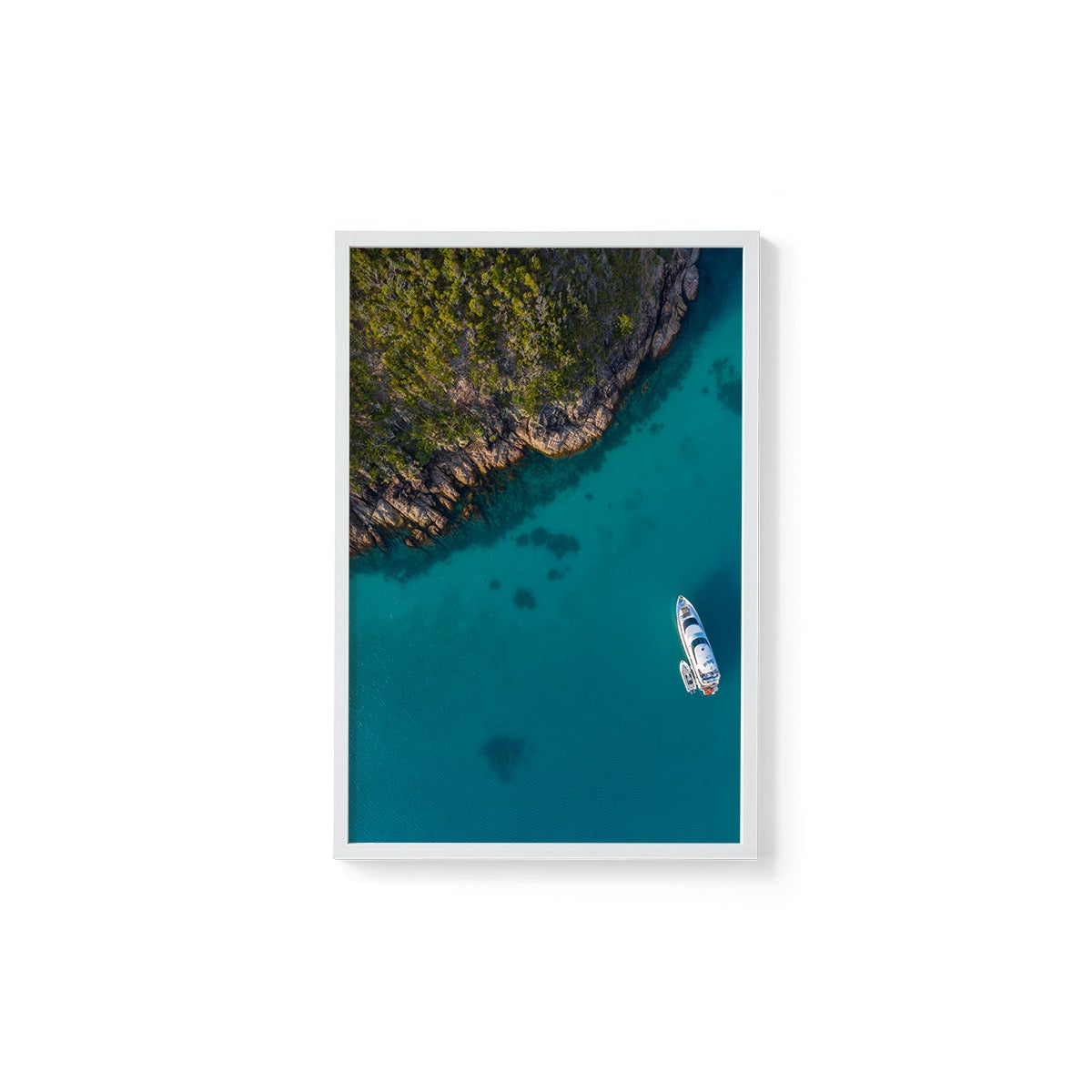 Chance Bay Motor Yacht - Framed Print