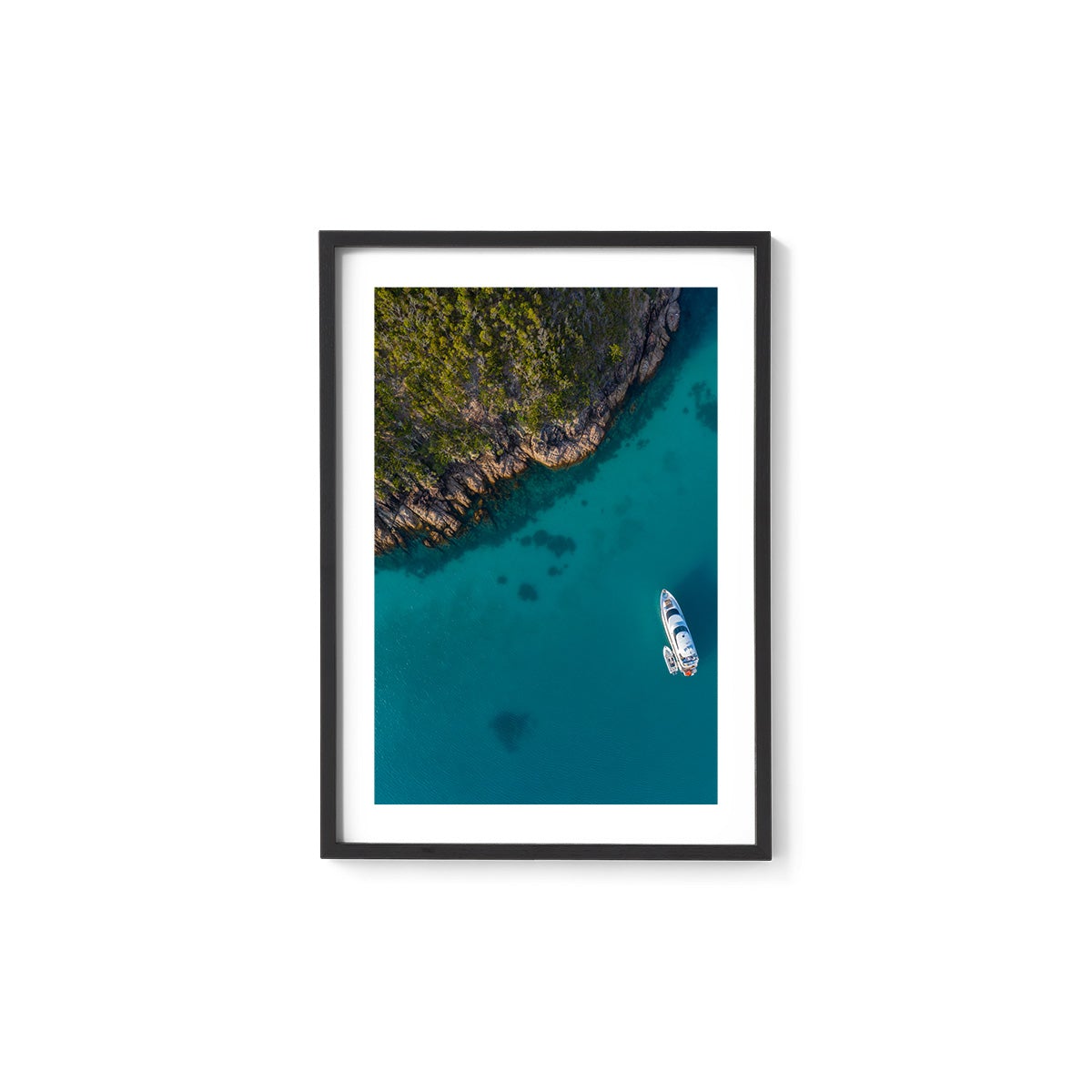 Chance Bay Motor Yacht - Framed Print