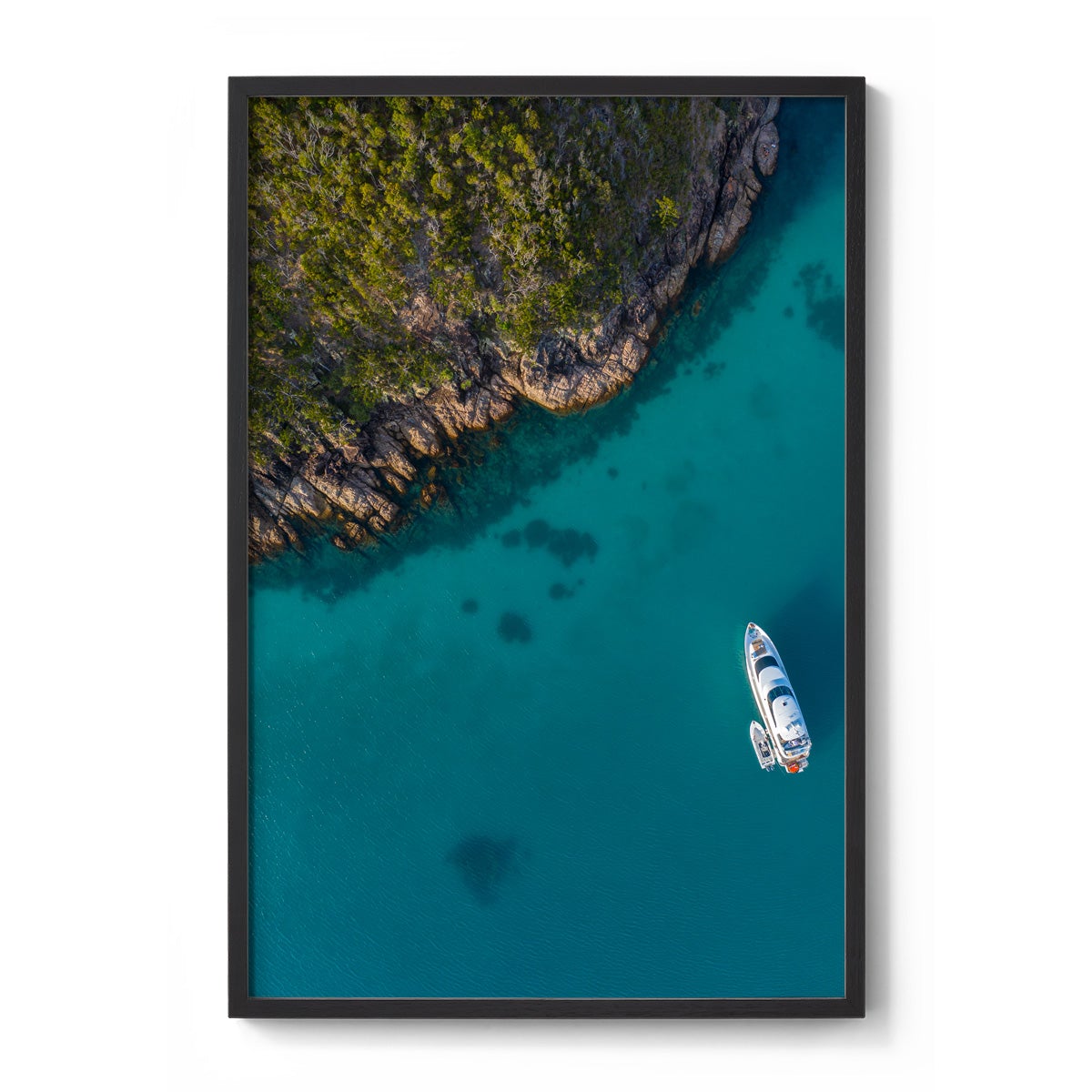 Chance Bay Motor Yacht - Framed Print