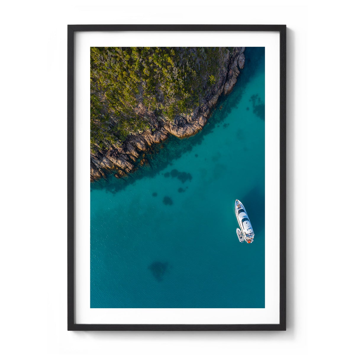 Chance Bay Motor Yacht - Framed Print