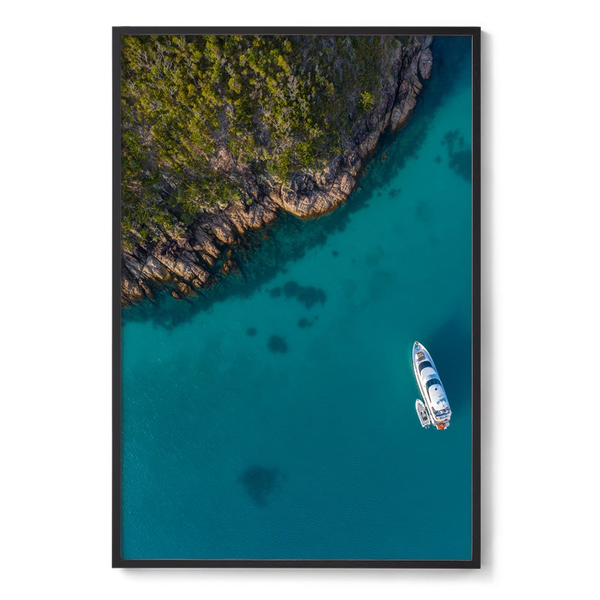 Chance Bay Motor Yacht - Framed Print