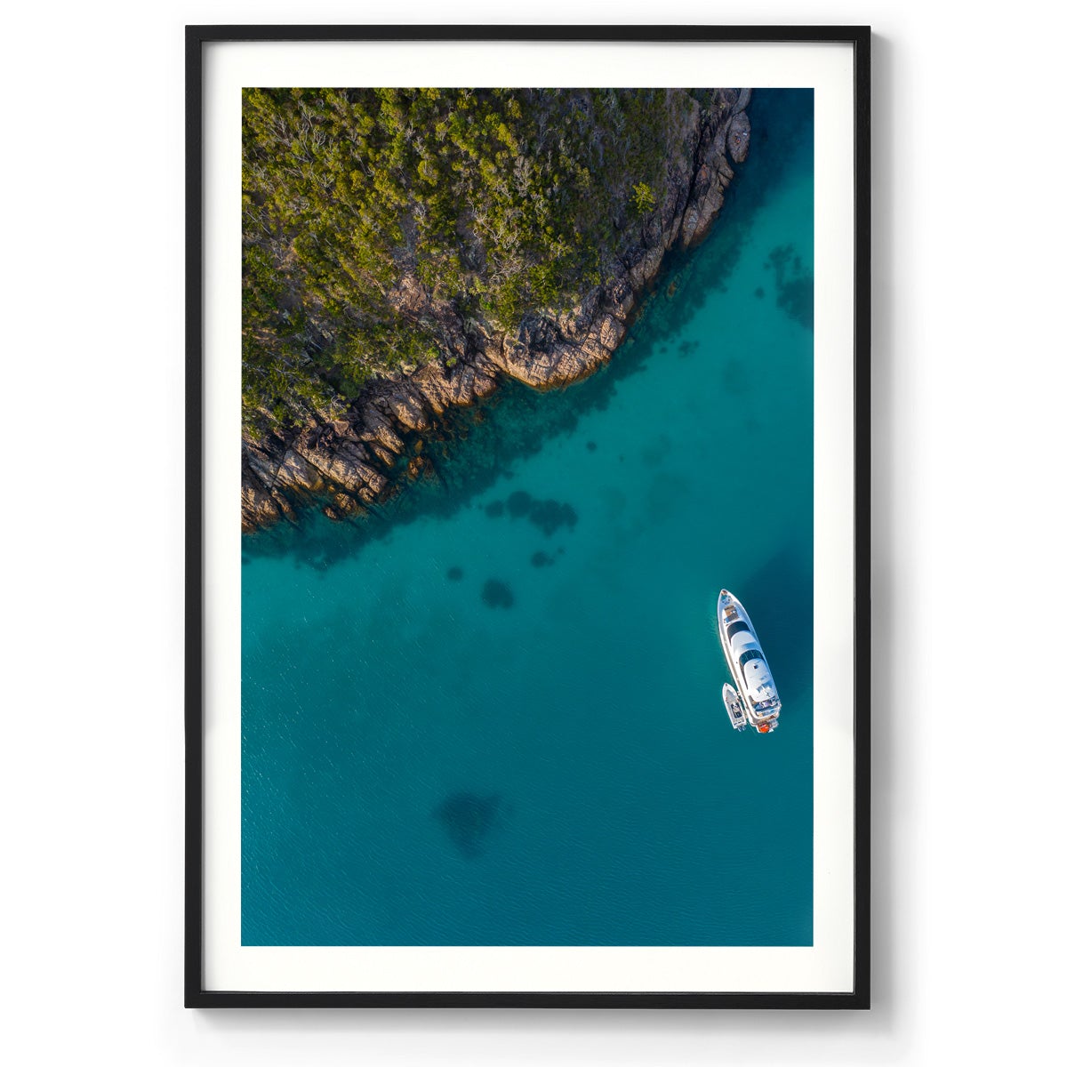 Chance Bay Motor Yacht - Framed Print