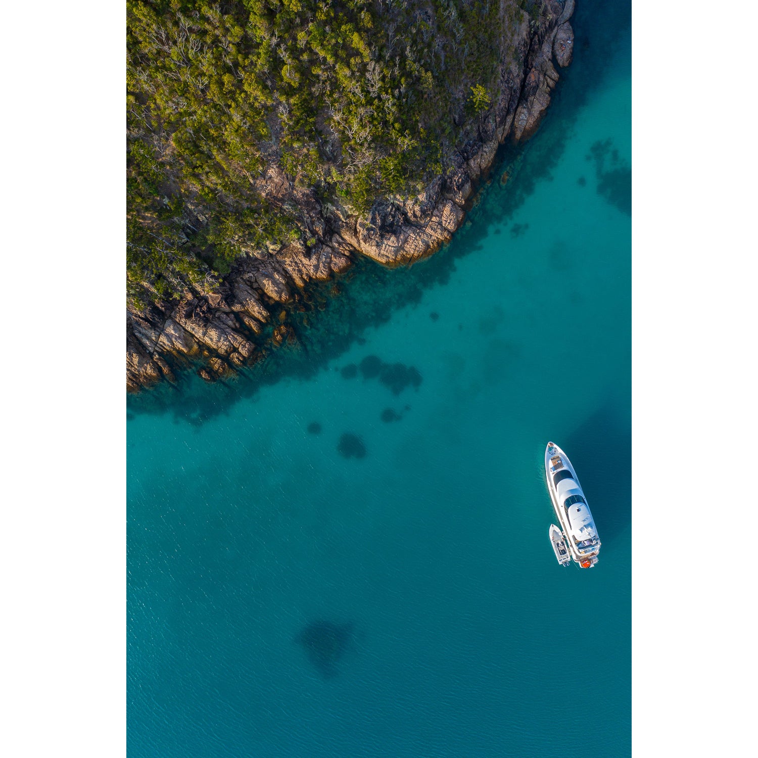 Chance Bay Motor Yacht - Framed Print