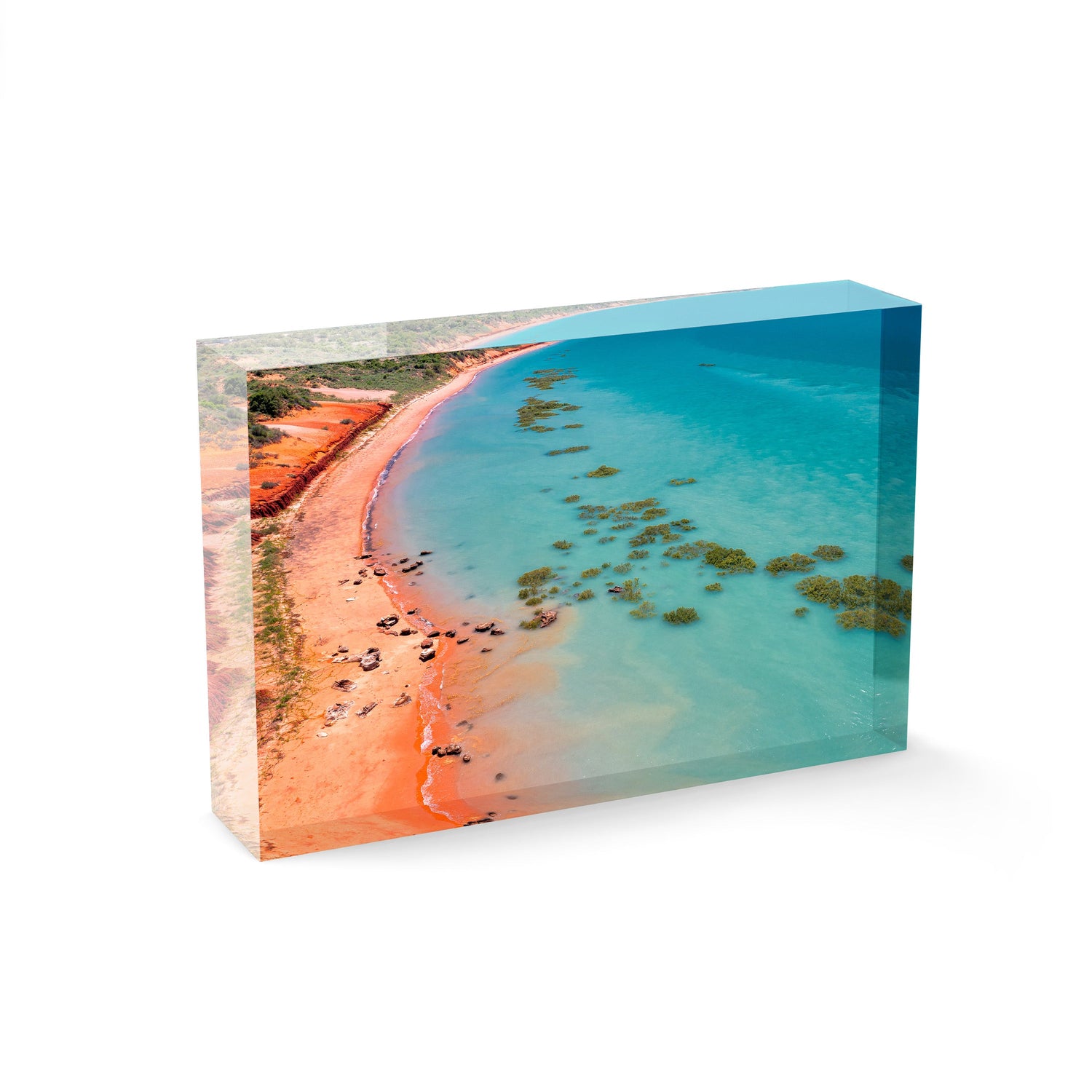 Middle Tide Roebuck Bay Broome - Acrylic ICE Block