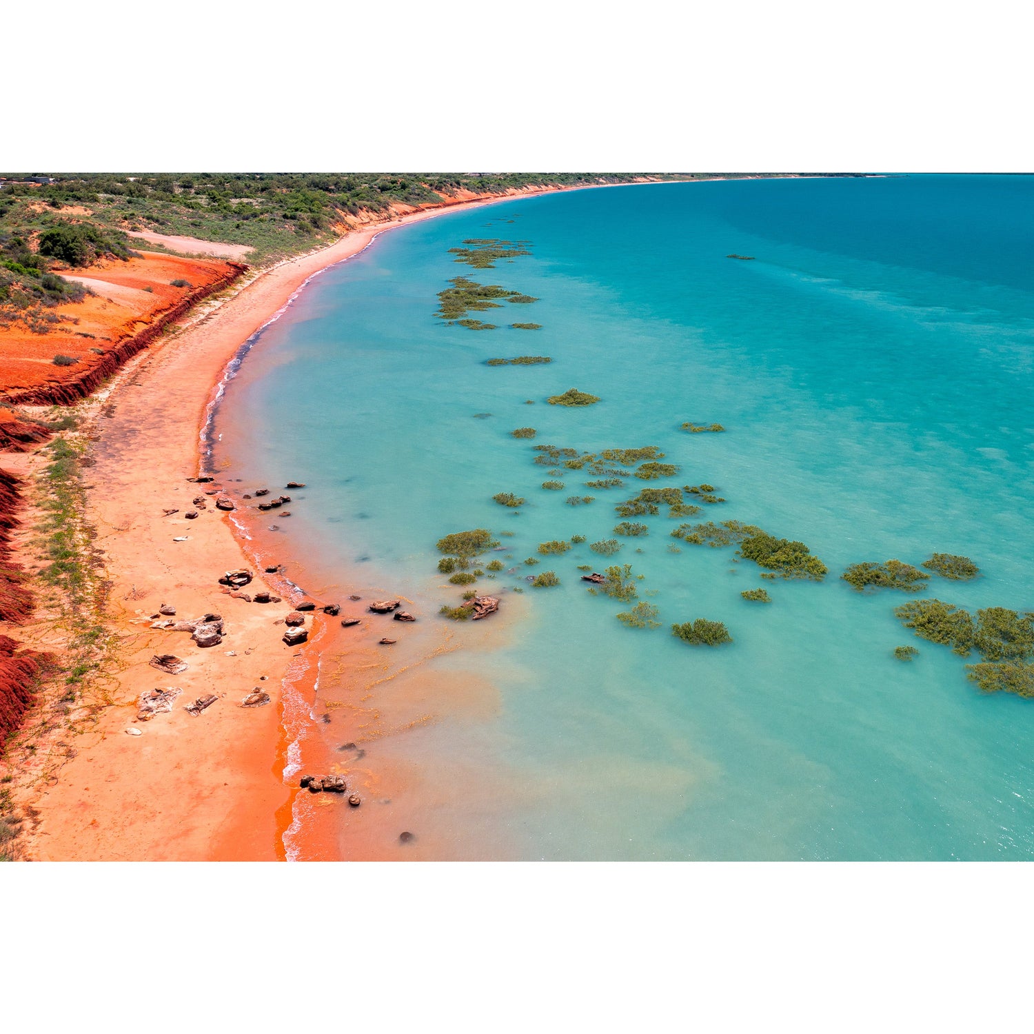 Middle Tide Roebuck Bay Broome - Acrylic ICE Block