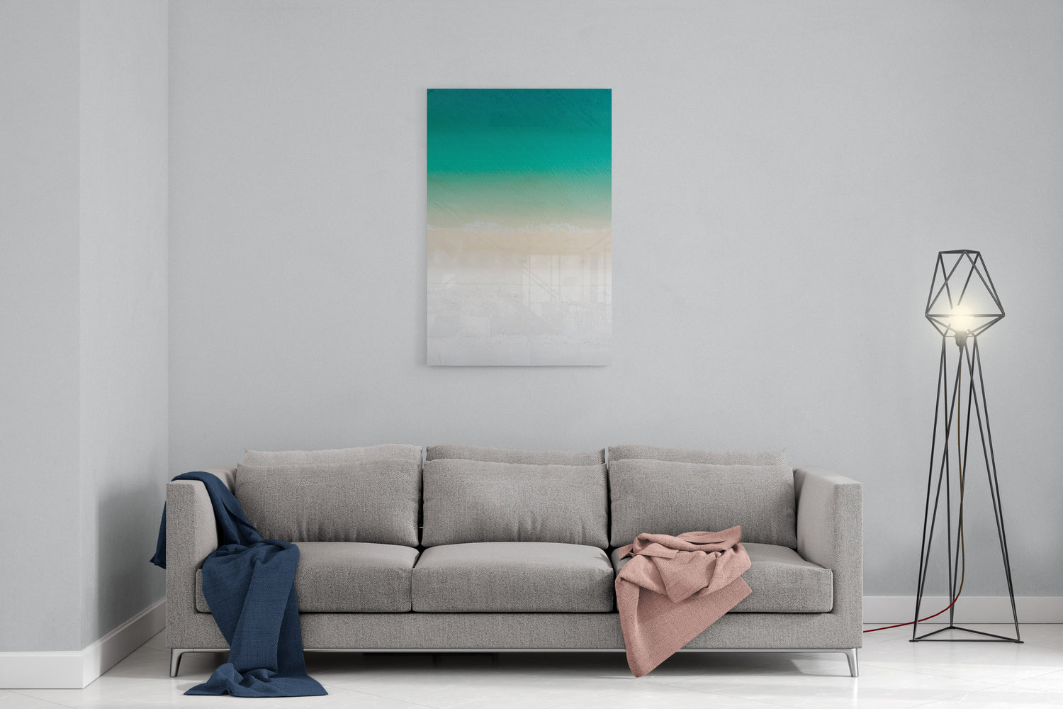 Whitehaven Beach Abstract - Acrylic Print