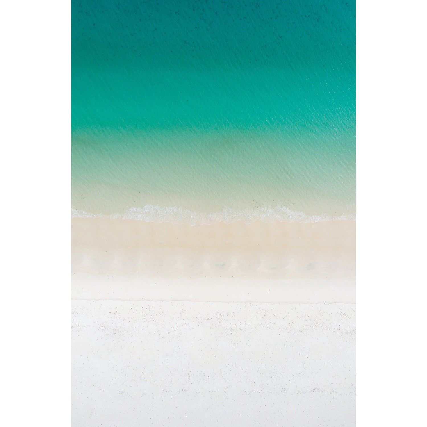 Whitehaven Beach Abstract - Acrylic Print