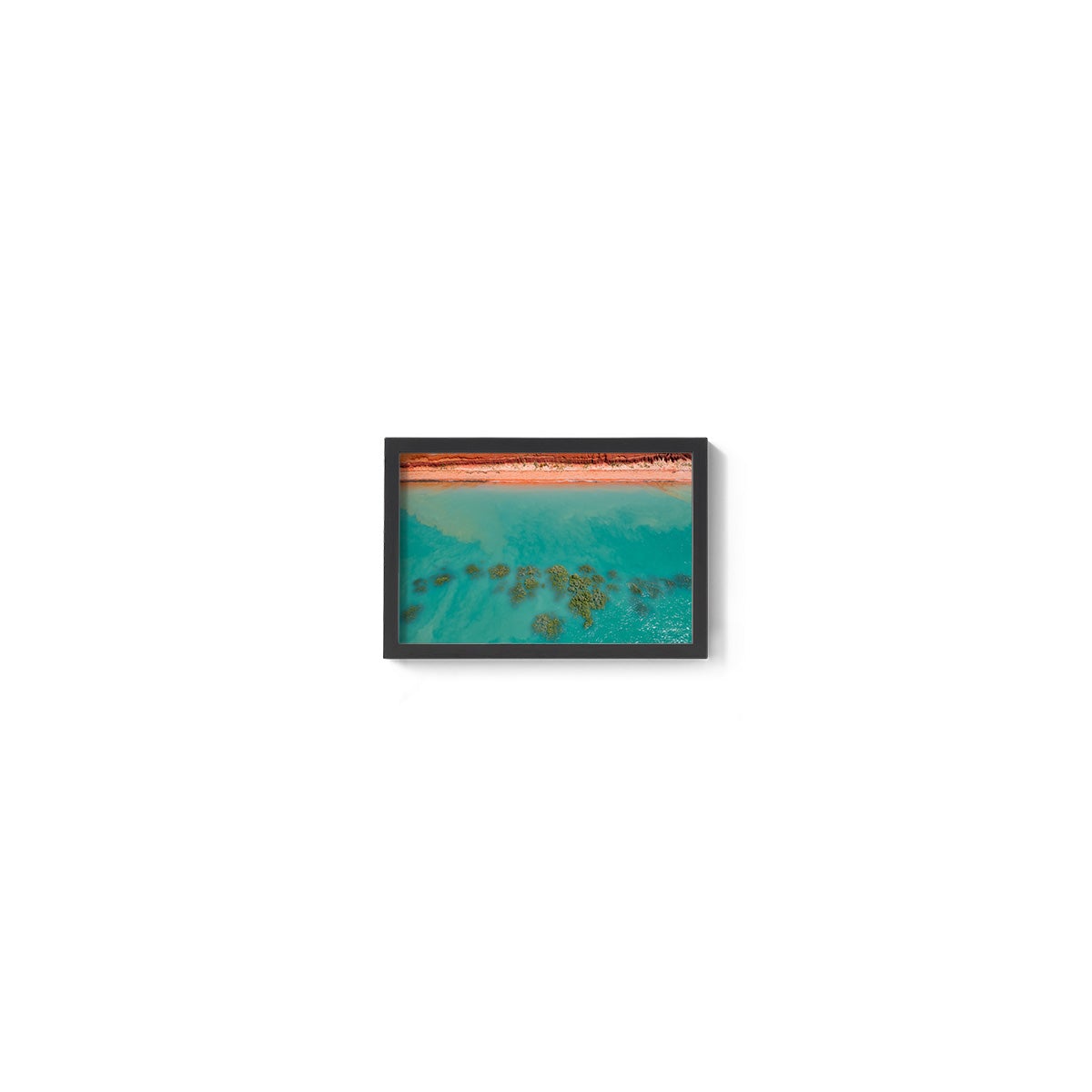 Roebuck Bay Aerial - Framed Print