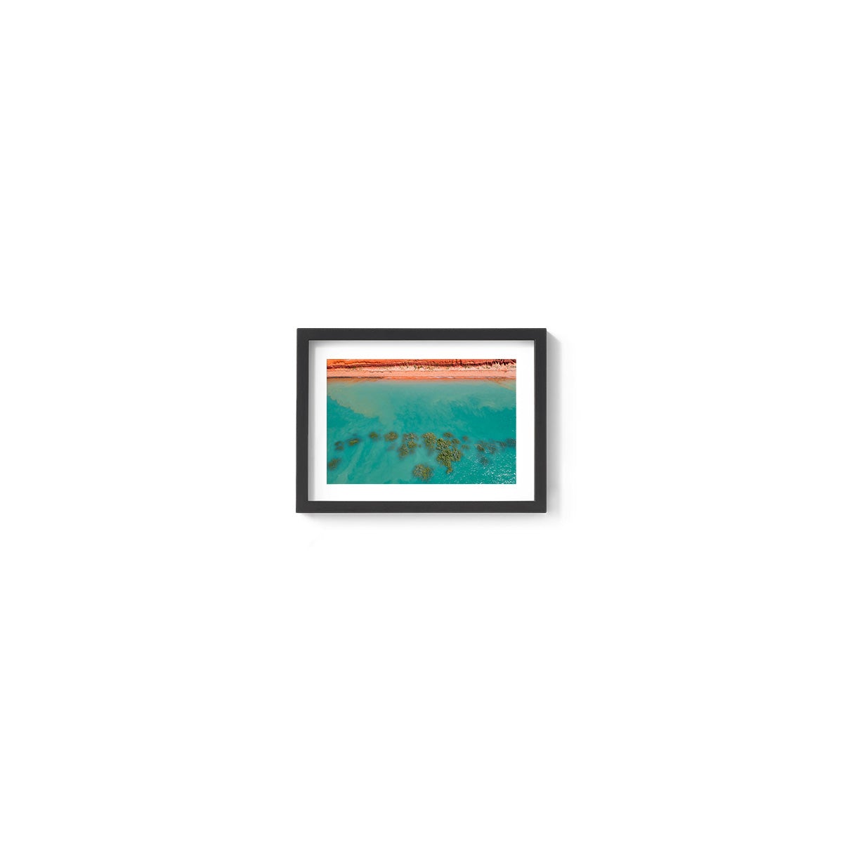 Roebuck Bay Aerial - Framed Print