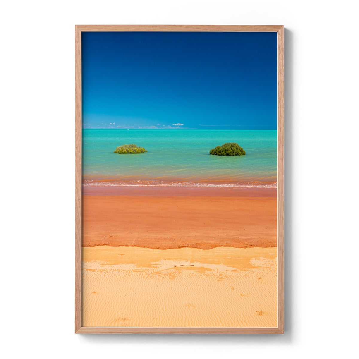 Roebuck Bay Colours - Framed Print