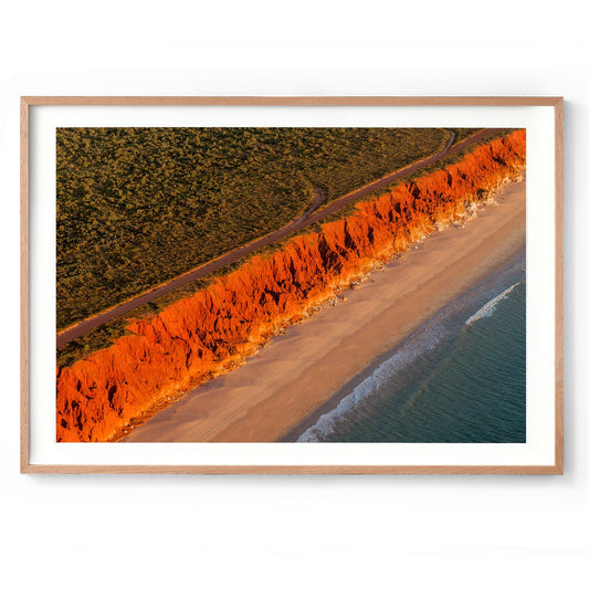 James Price Point Sunset #1 - Framed Print