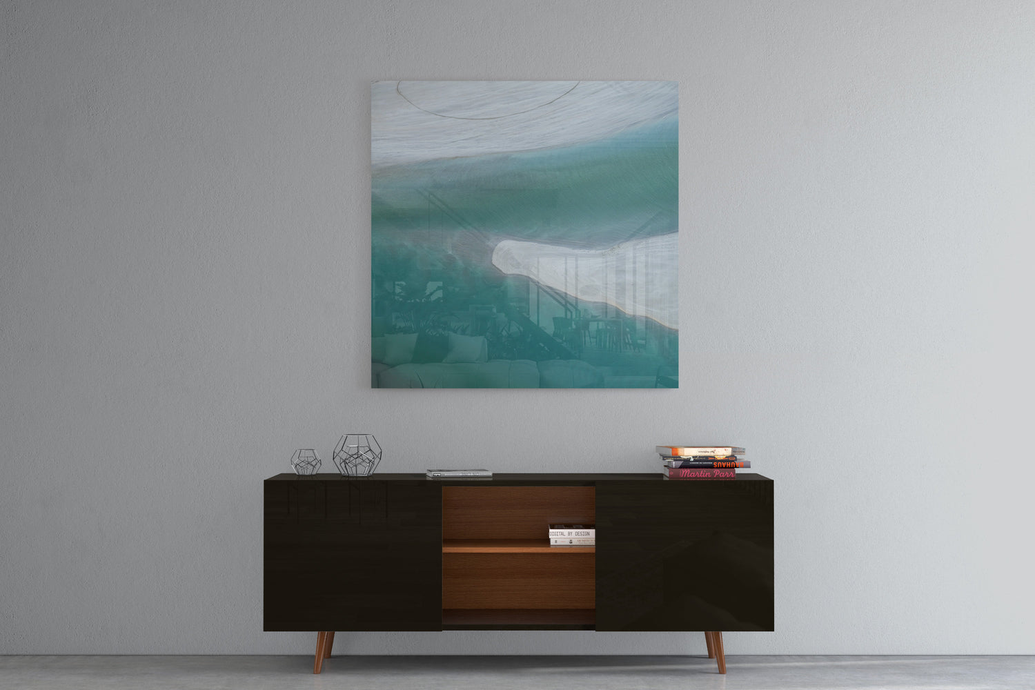 Willie Creek Sandbar - Square Acrylic Print