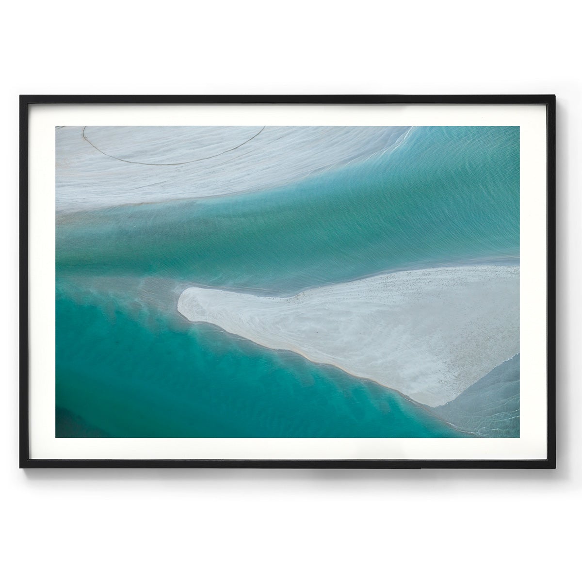 Willie Creek Sandbar - Framed Print
