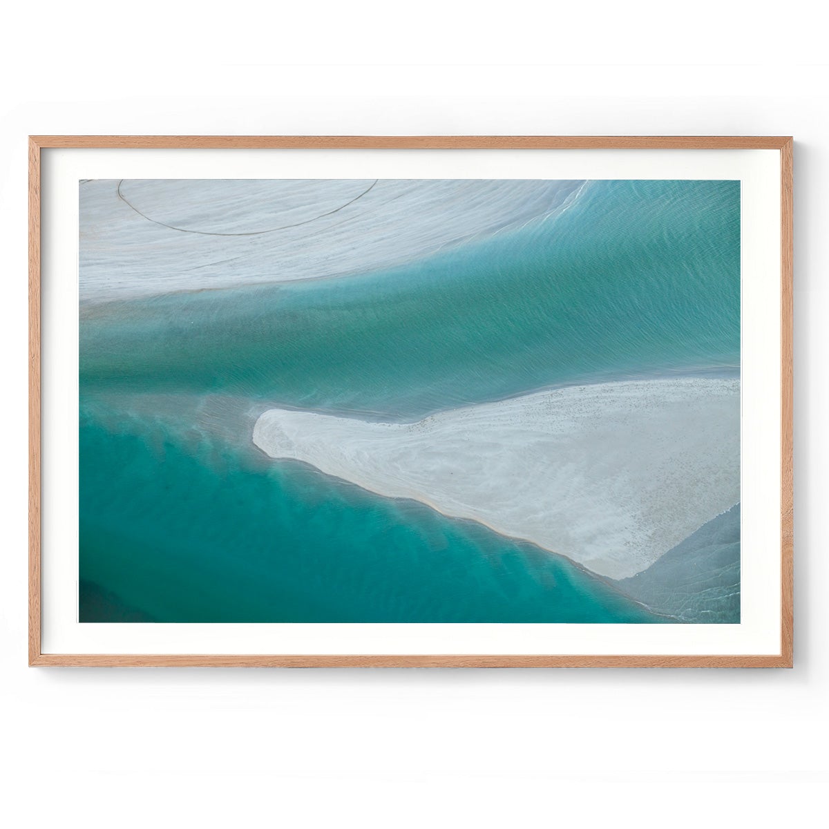 Willie Creek Sandbar - Framed Print