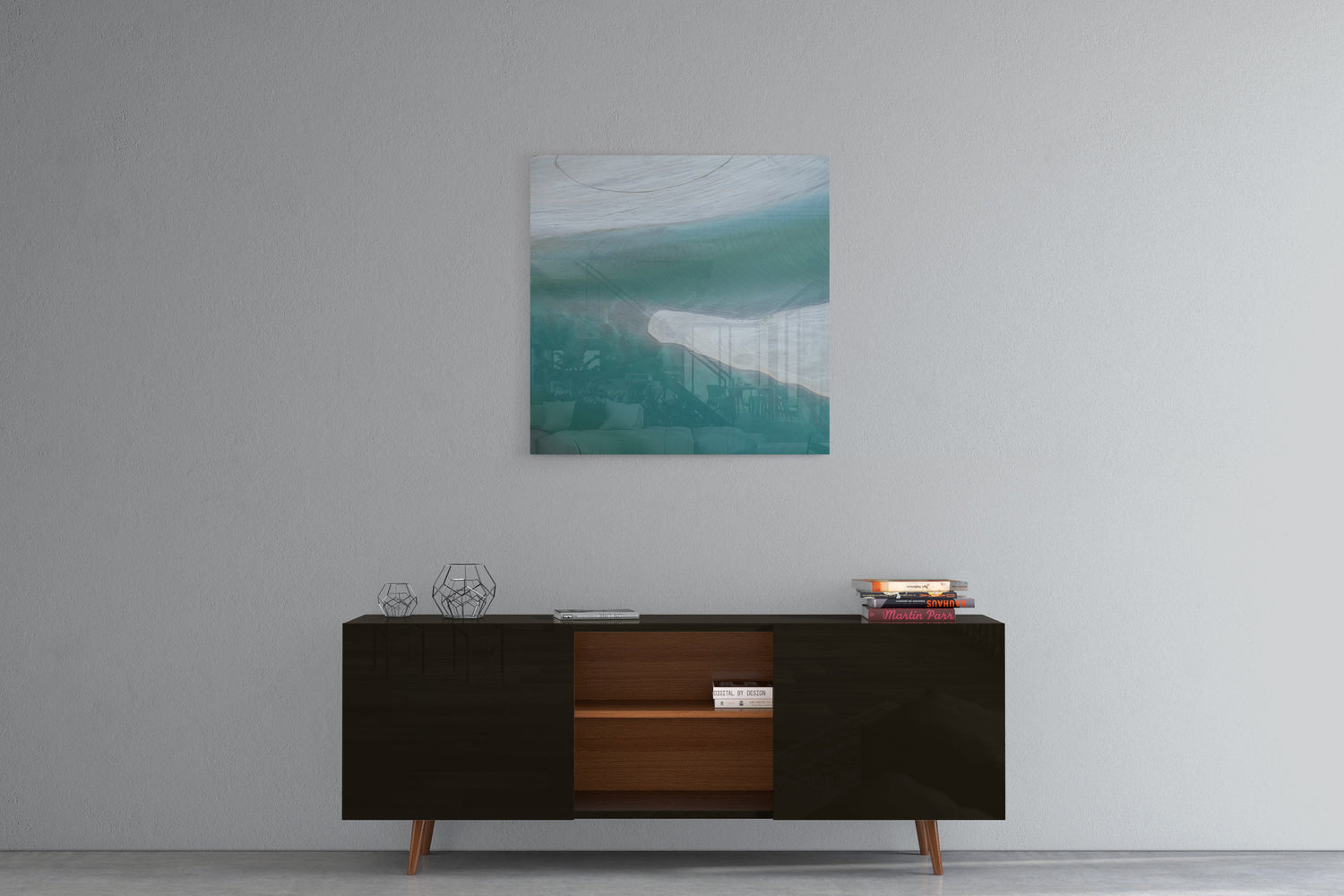 Willie Creek Sandbar - Square Acrylic Print