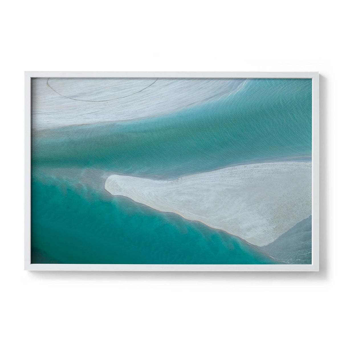 Willie Creek Sandbar - Framed Print