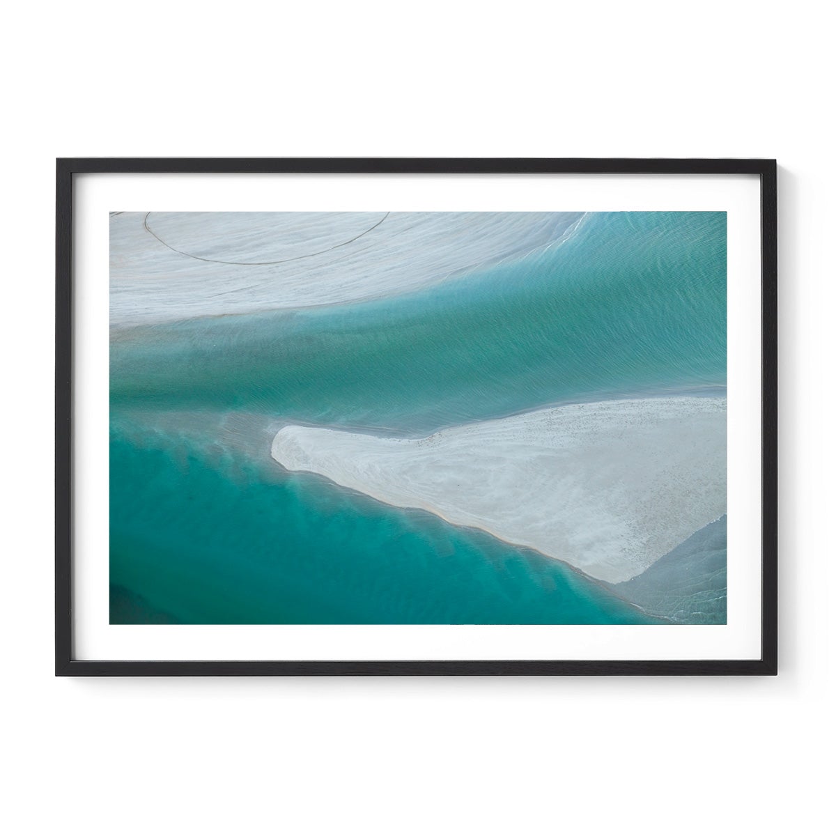 Willie Creek Sandbar - Framed Print
