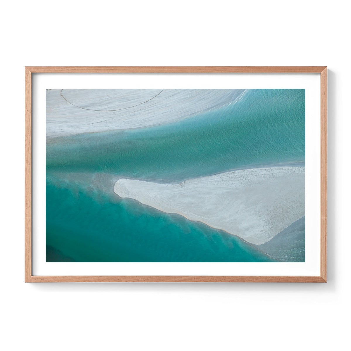 Willie Creek Sandbar - Framed Print