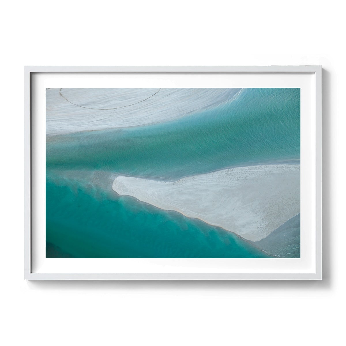 Willie Creek Sandbar - Framed Print